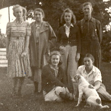 Rilla with Daughters & John